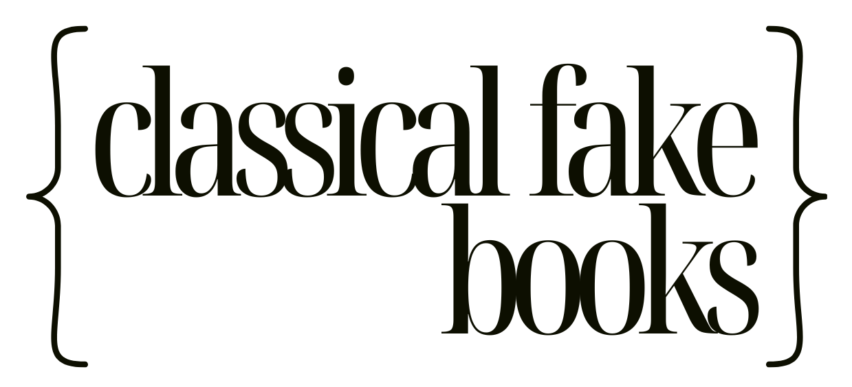 Classical Fake Books Classical Fake Books